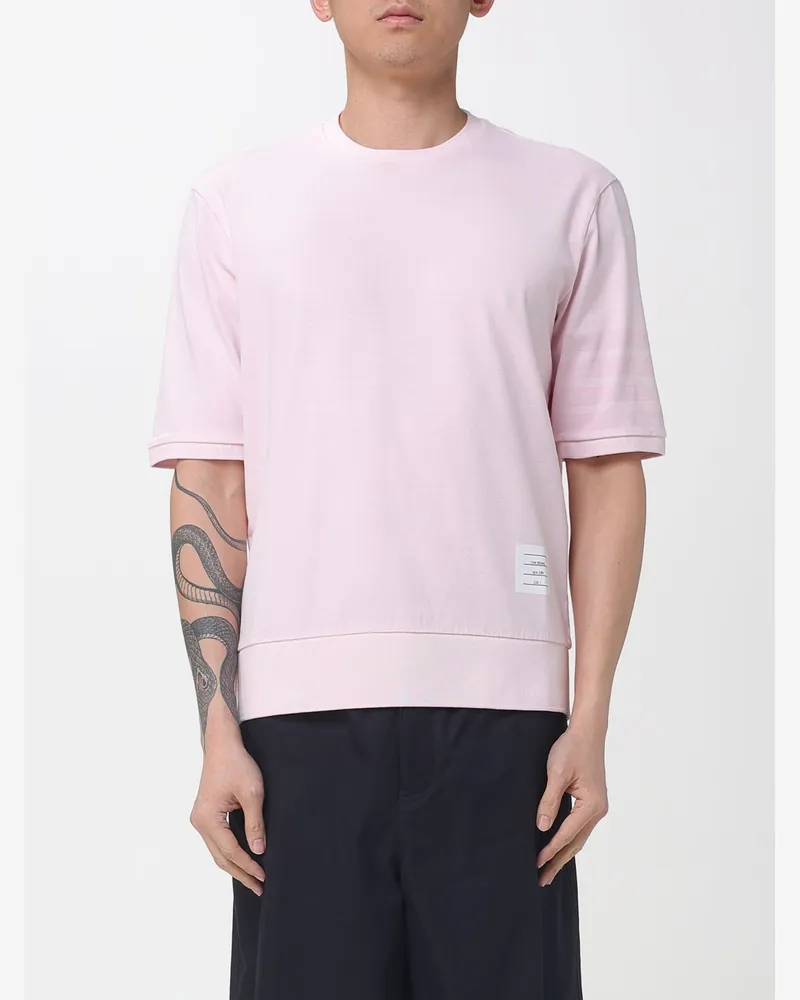 Thom Browne T-shirt herren Pink