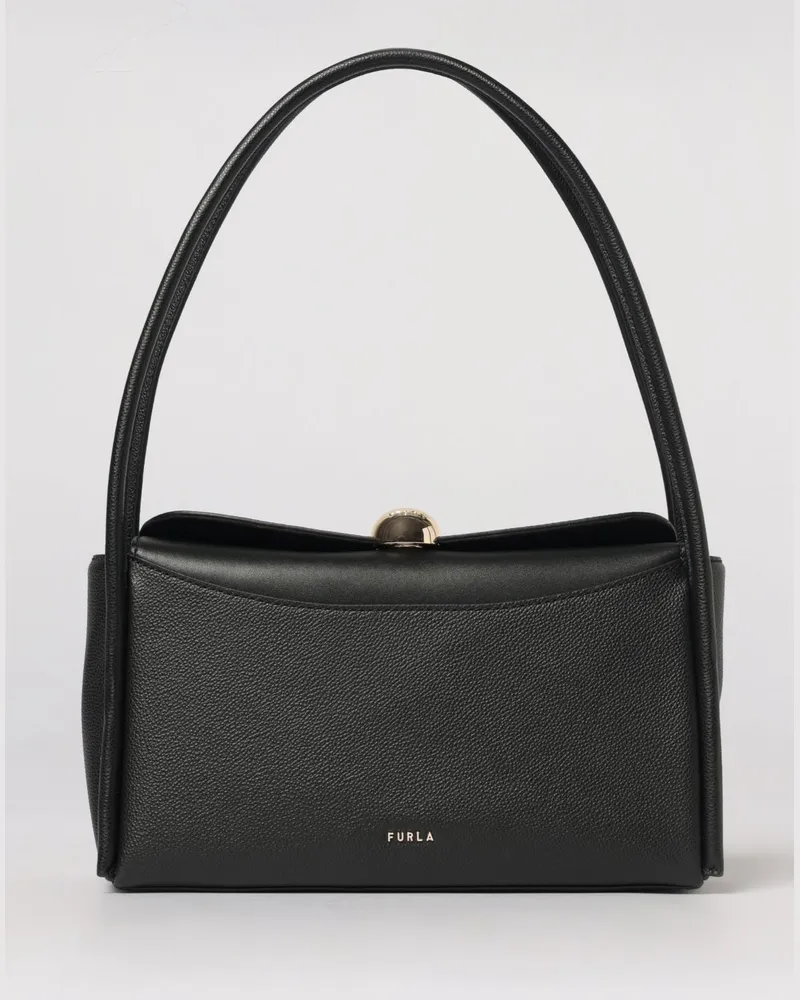 Furla Schultertasche damen Schwarz
