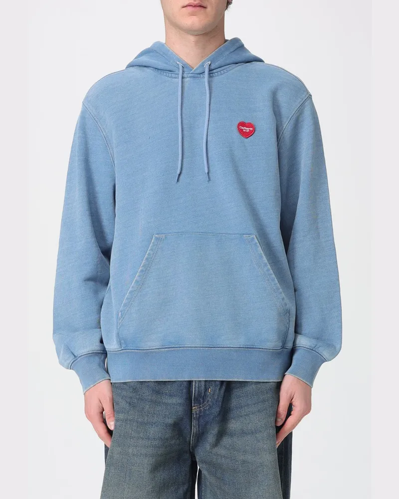 Carhartt WIP Sweatshirt herren Hellblau