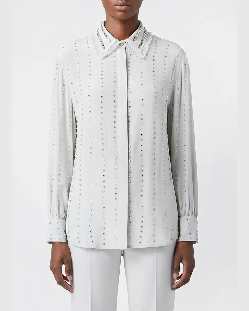 Pinko Hemdbluse damen Grau