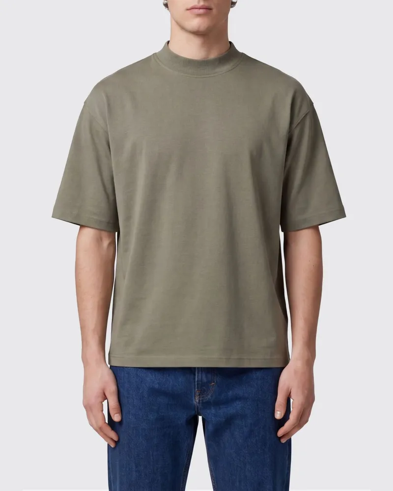 Paolo Pecora Milano T-shirt herren Waldgrün