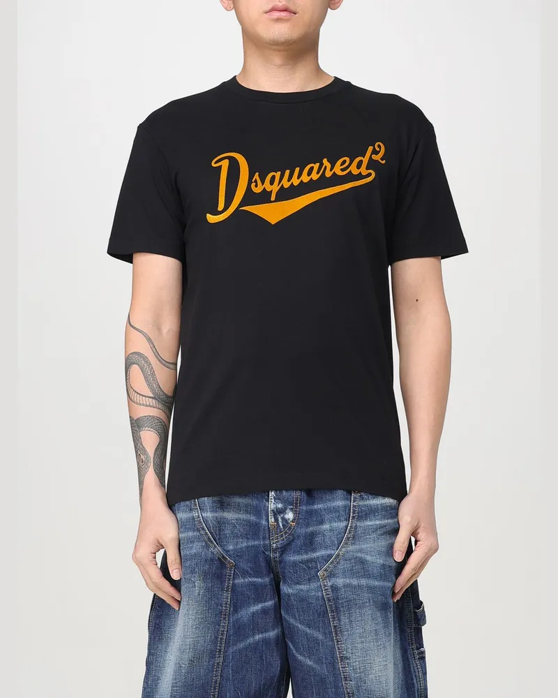 Dsquared2 T-shirt herren Schwarz