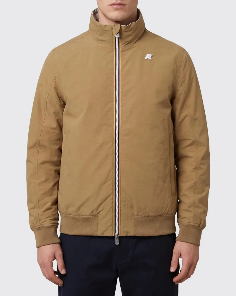 K-Way Jacke herren Beige