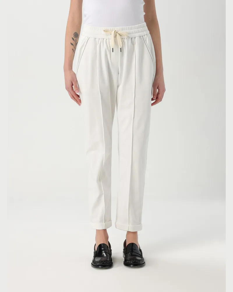 Brunello Cucinelli Hose damen Natural