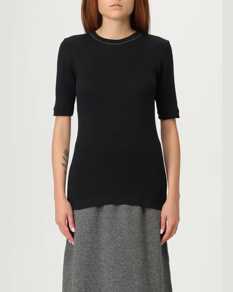 Brunello Cucinelli T-shirt damen Schwarz