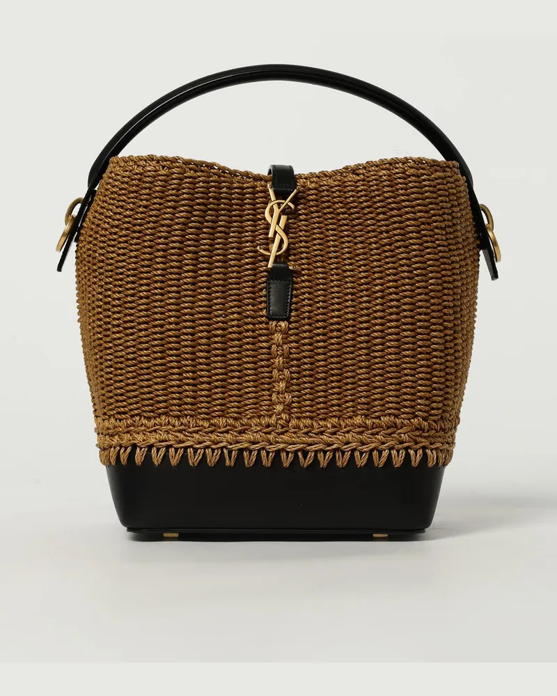 Saint Laurent Schultertasche damen Camel