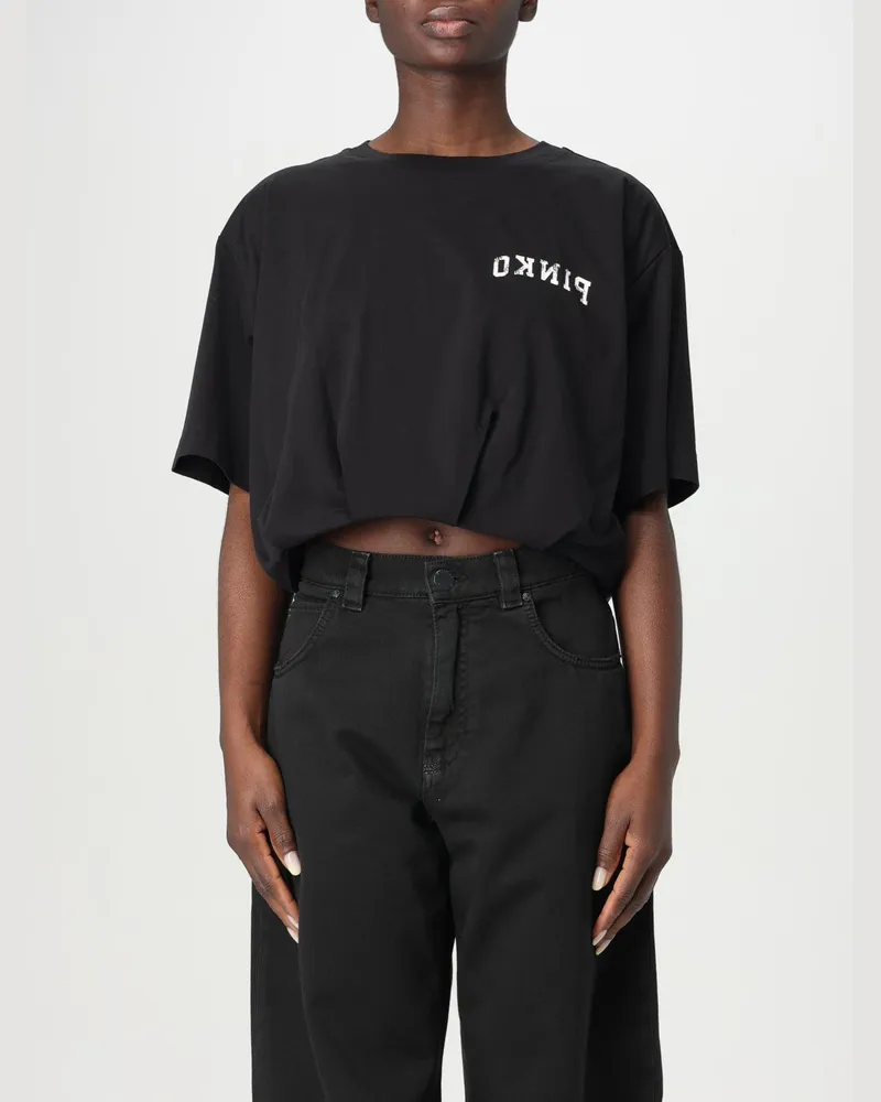 Pinko T-shirt damen Schwarz