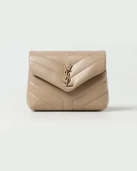 Saint Laurent Schultertasche Beige