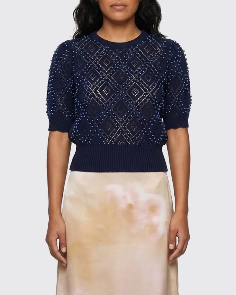 Twin-Set Top damen Blau