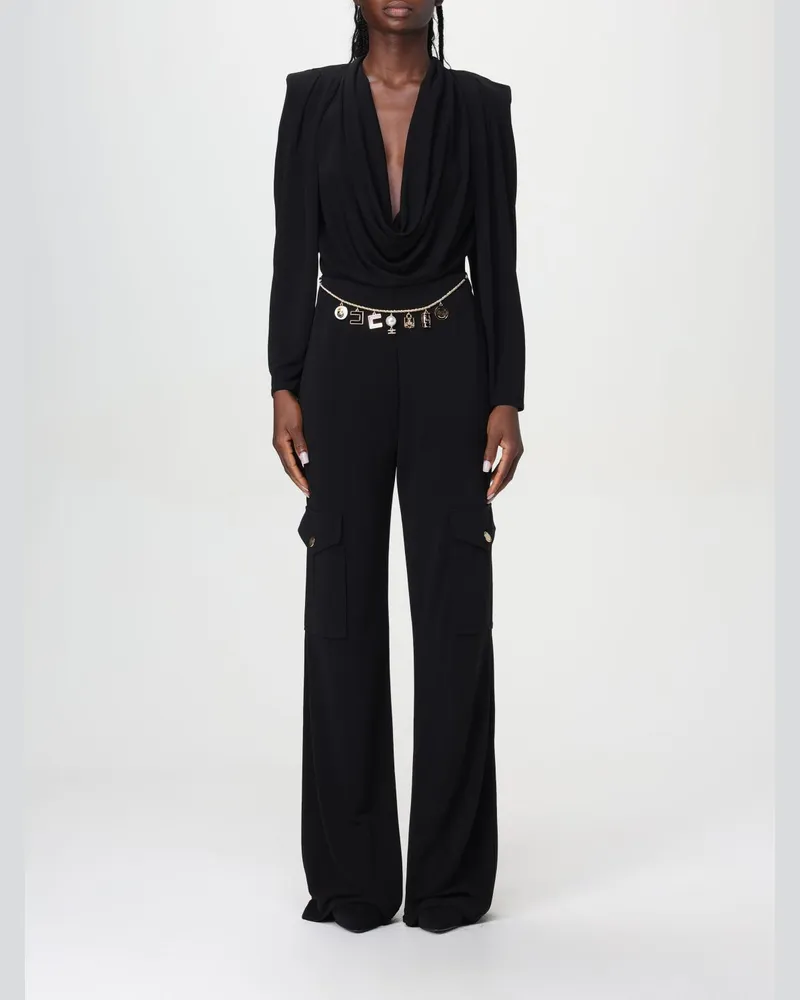 Elisabetta Franchi Hose damen Schwarz