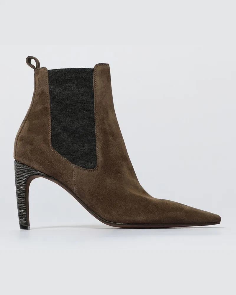 Brunello Cucinelli Schuhe damen Taubengrau