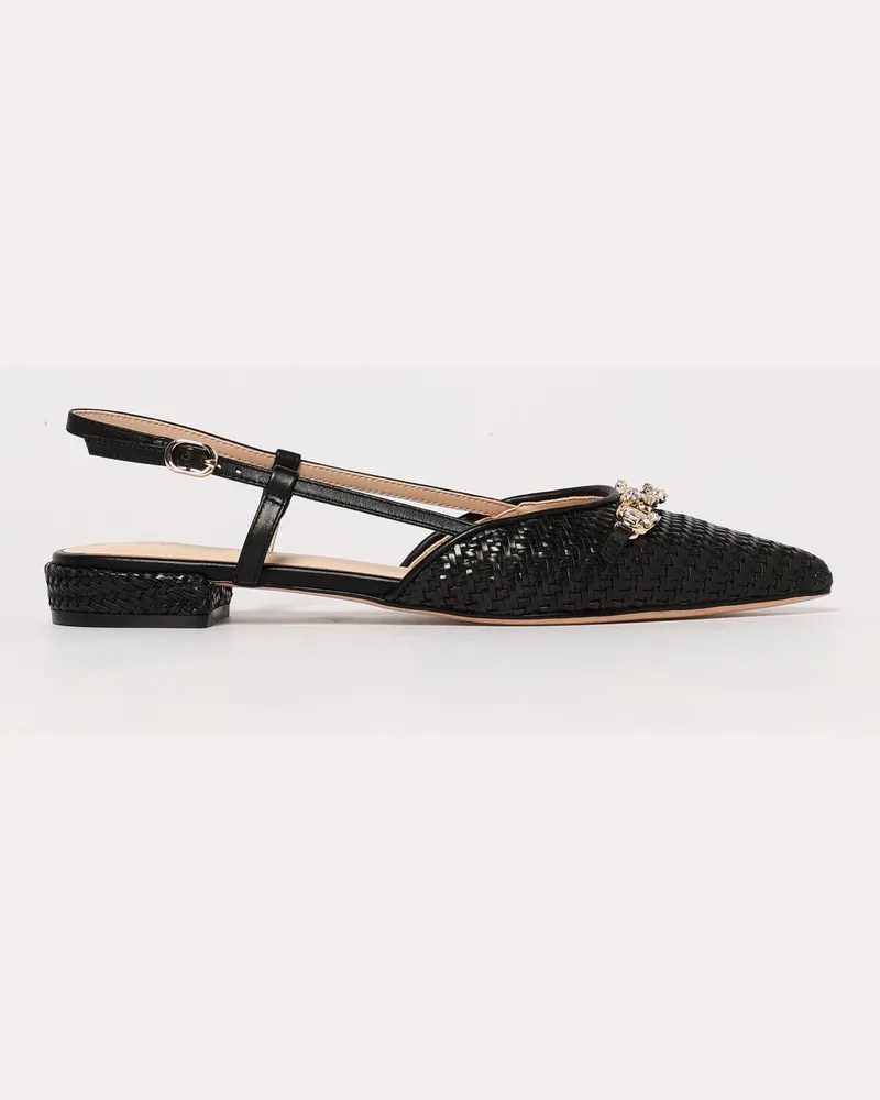 Twin-Set Flache sandalen damen Schwarz