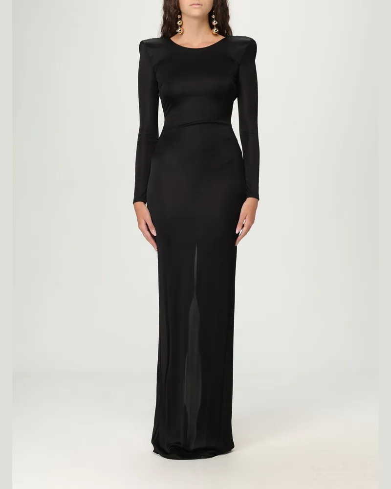 Elisabetta Franchi Kleider damen Schwarz