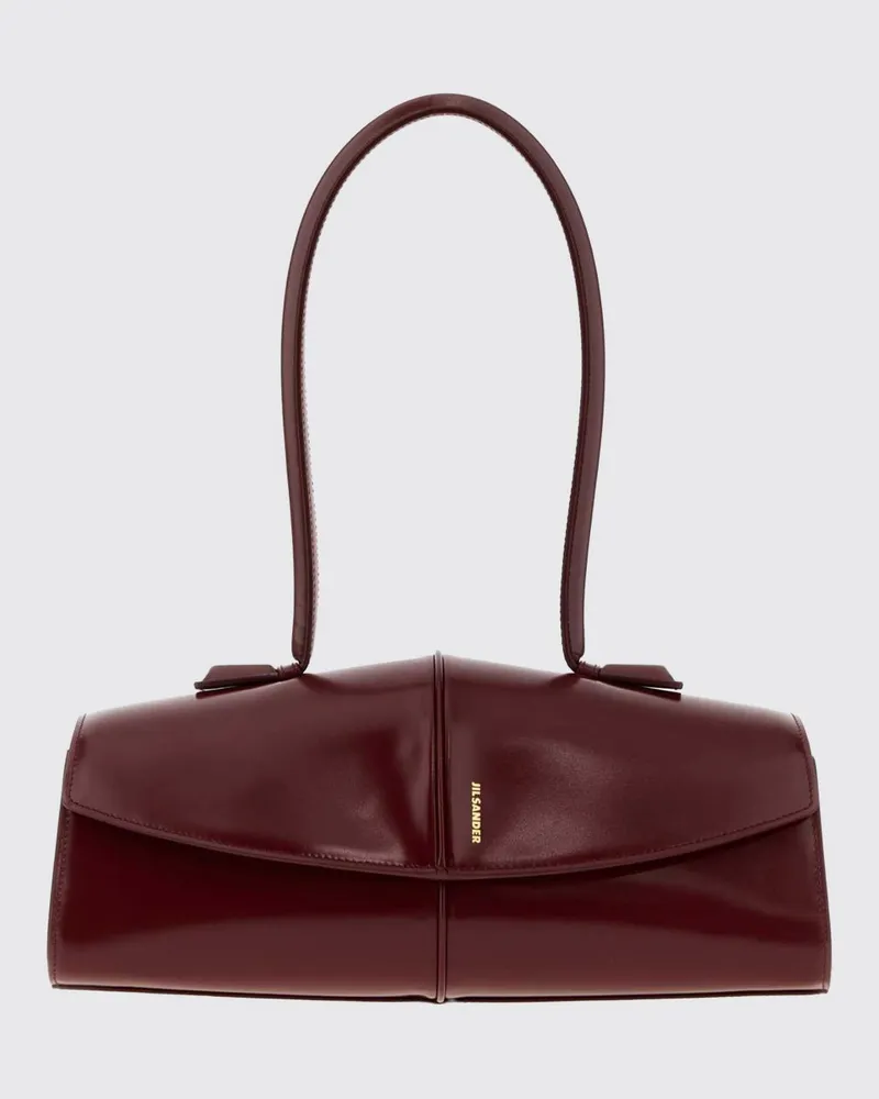 Jil Sander Schultertasche damen Cherry