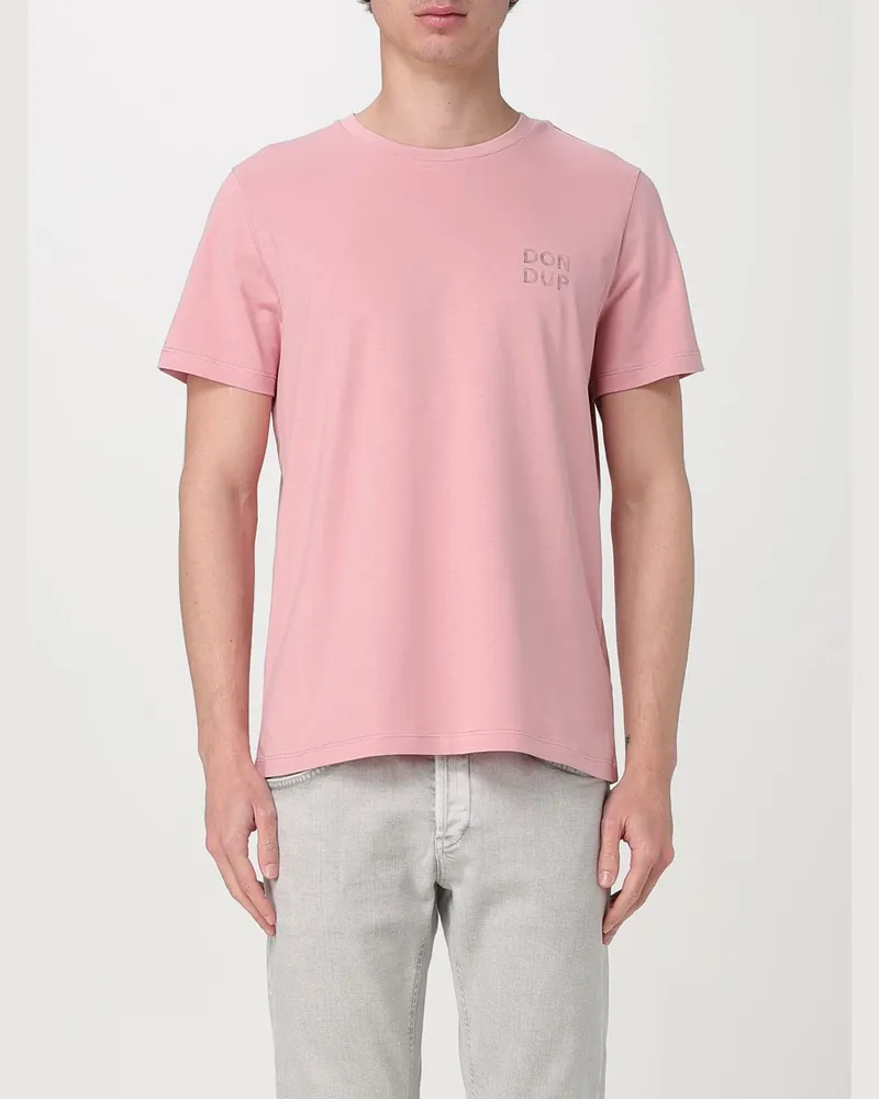 Dondup T-shirt herren Pink