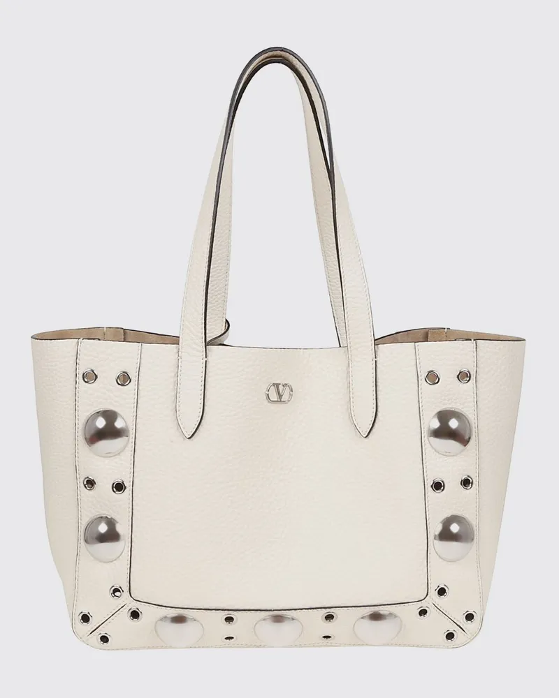 Valentino Garavani Schultertasche damen Ivory