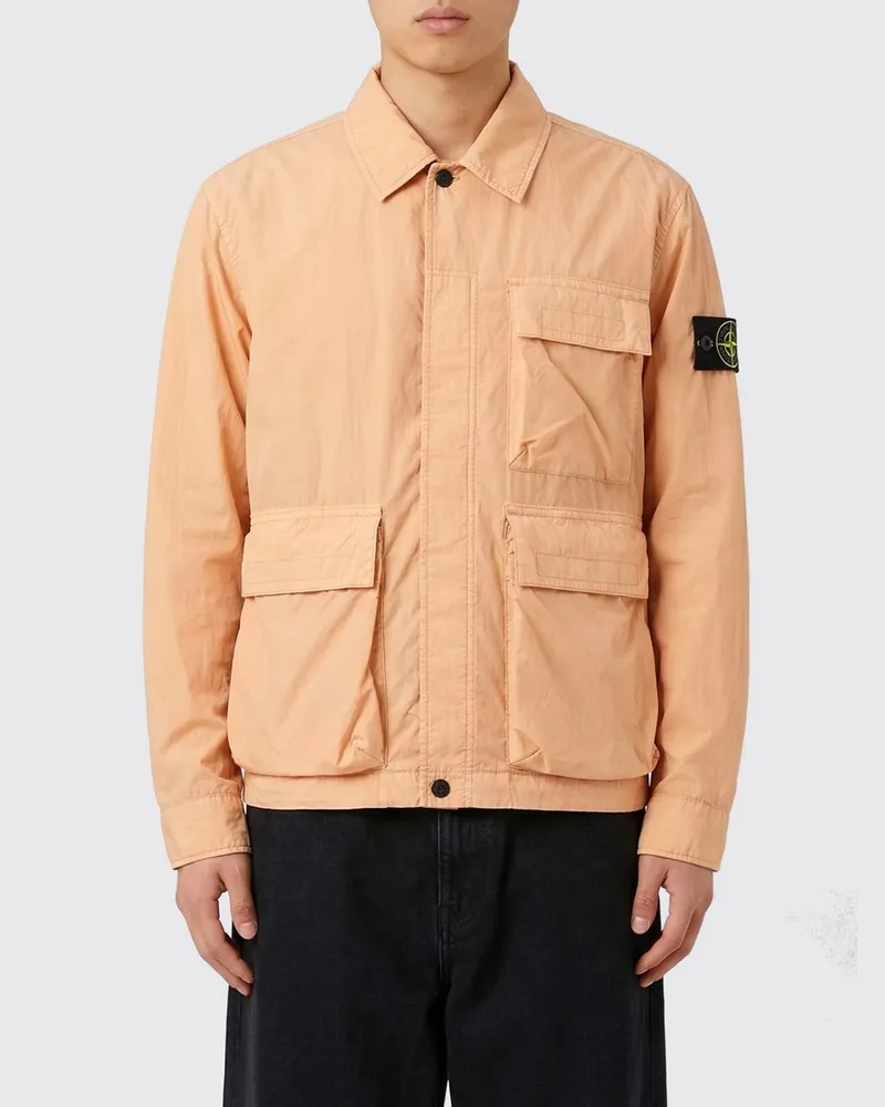 Stone Island Mantel herren Pink