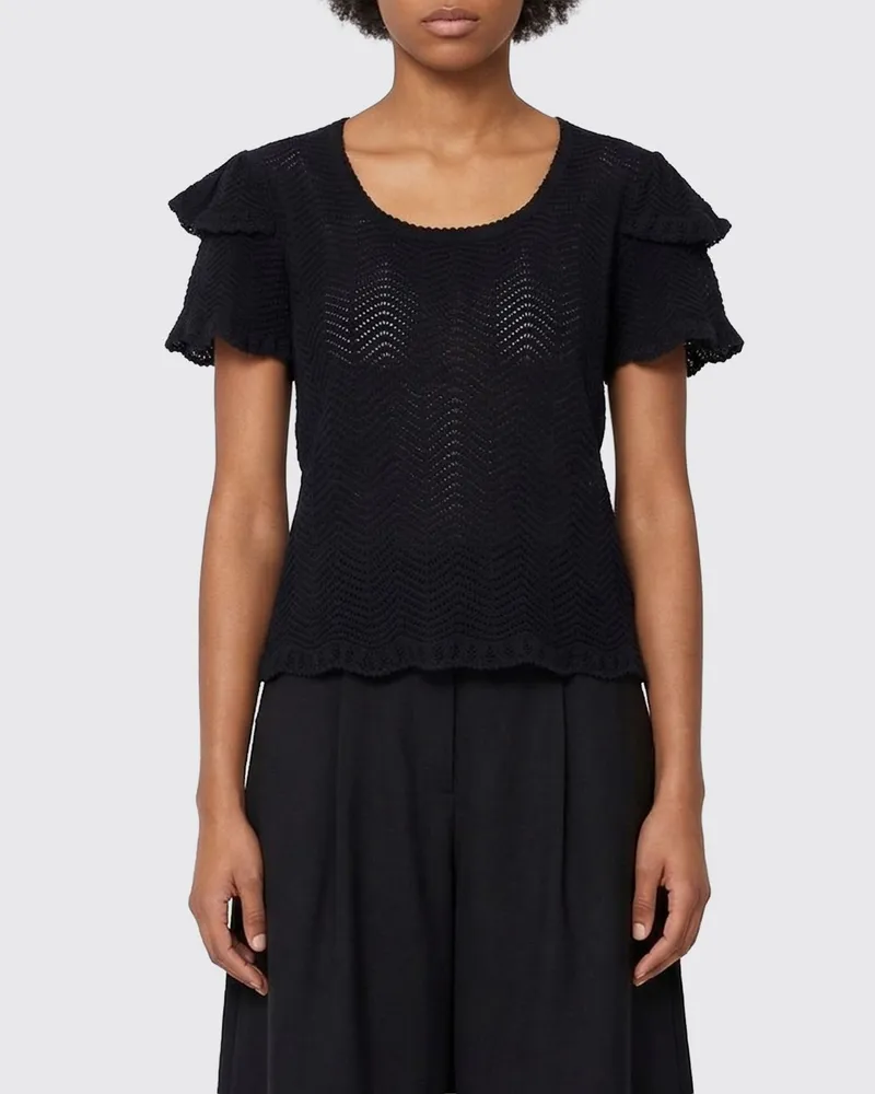 Twin-Set T-shirt damen Schwarz