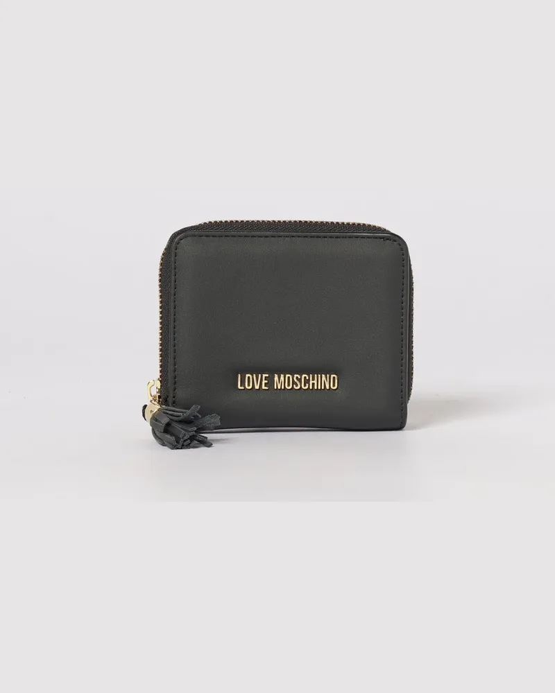 Moschino Geldbörse damen Schwarz