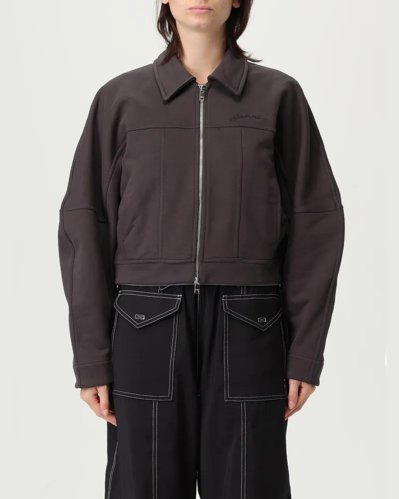Ganni Jacke damen Grau
