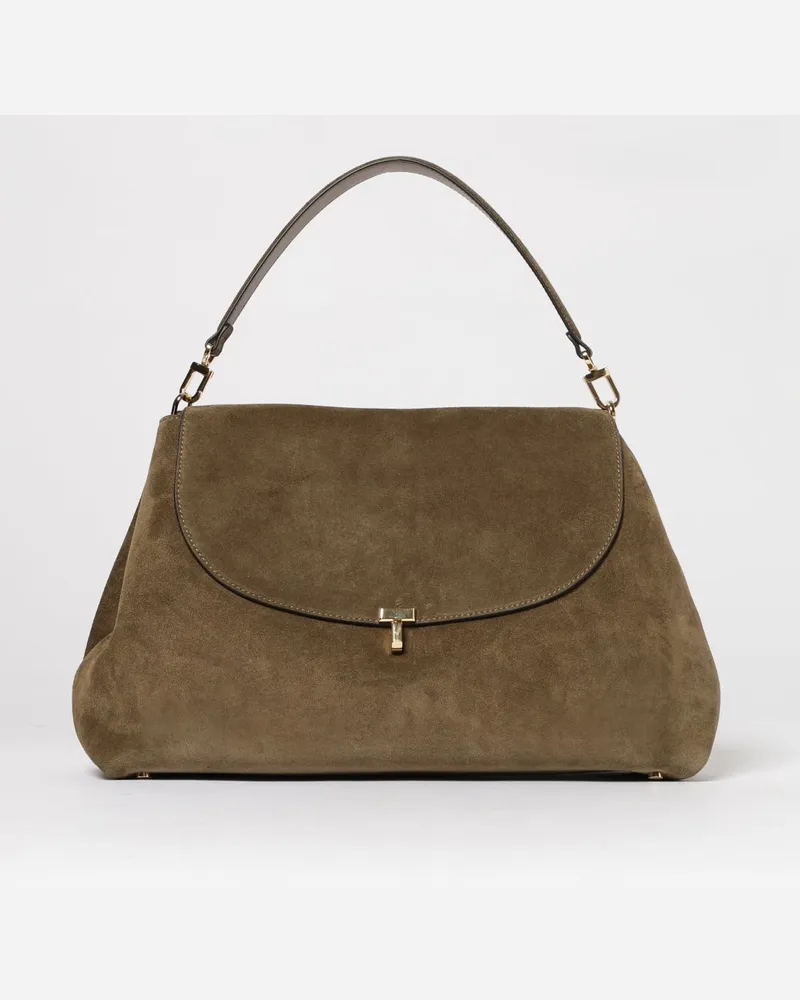 Totême Schultertasche damen Grau
