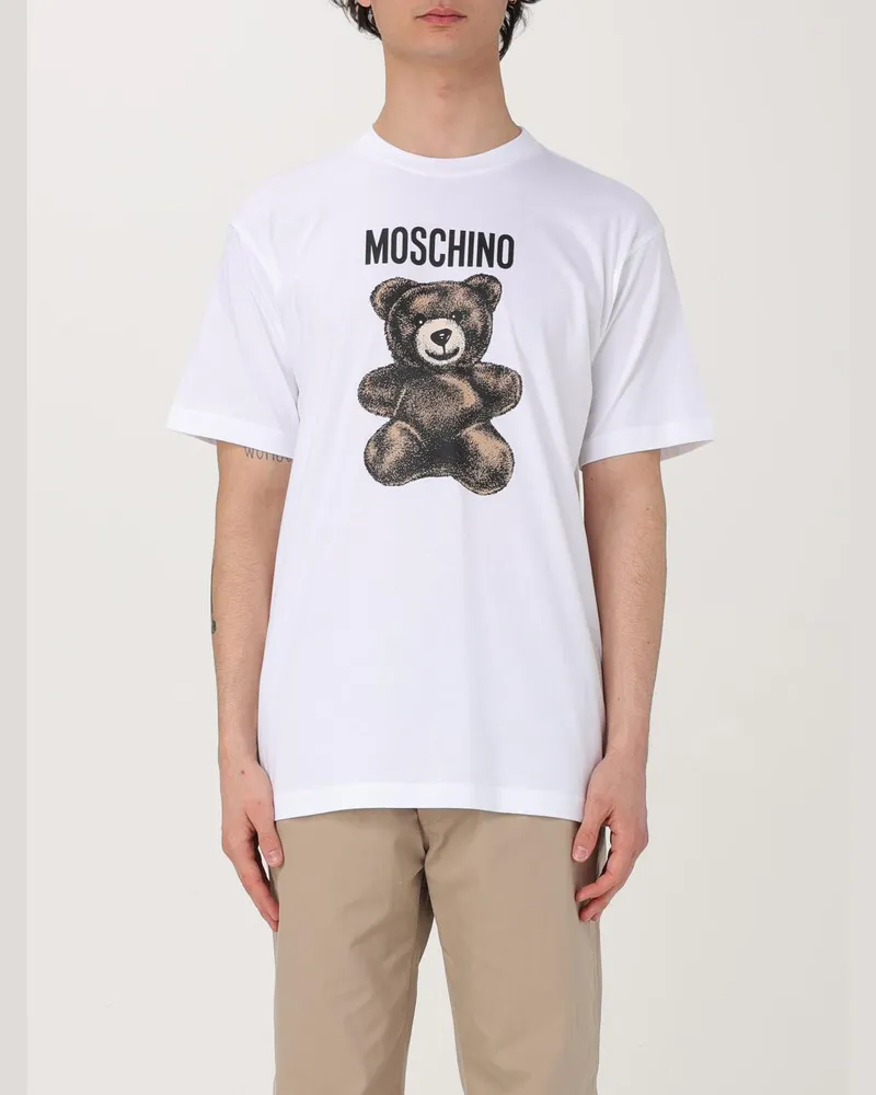 Moschino T-shirt herren Weiß