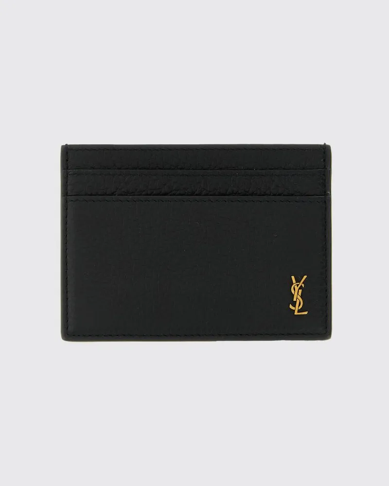 Saint Laurent Portemonnaie herren Schwarz