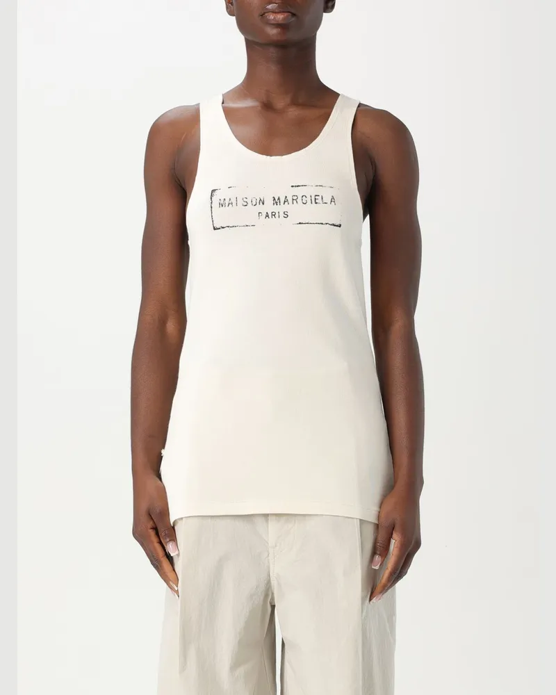 Maison Margiela Top damen Beige
