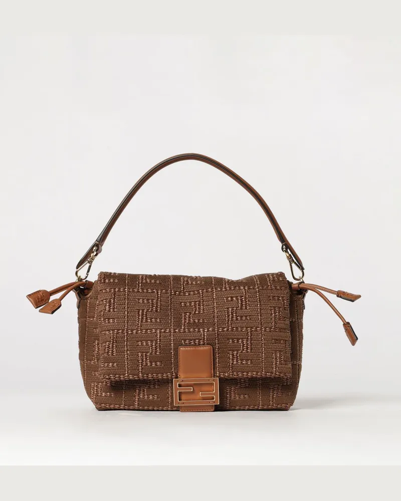 Fendi Schultertasche damen Braun