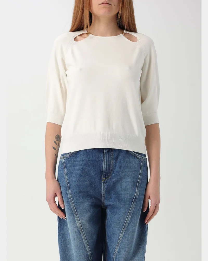 Twin-Set Top damen Weiß