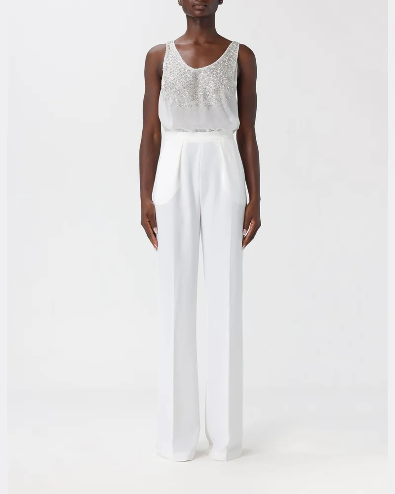 Elisabetta Franchi Jumpsuit damen Weiß