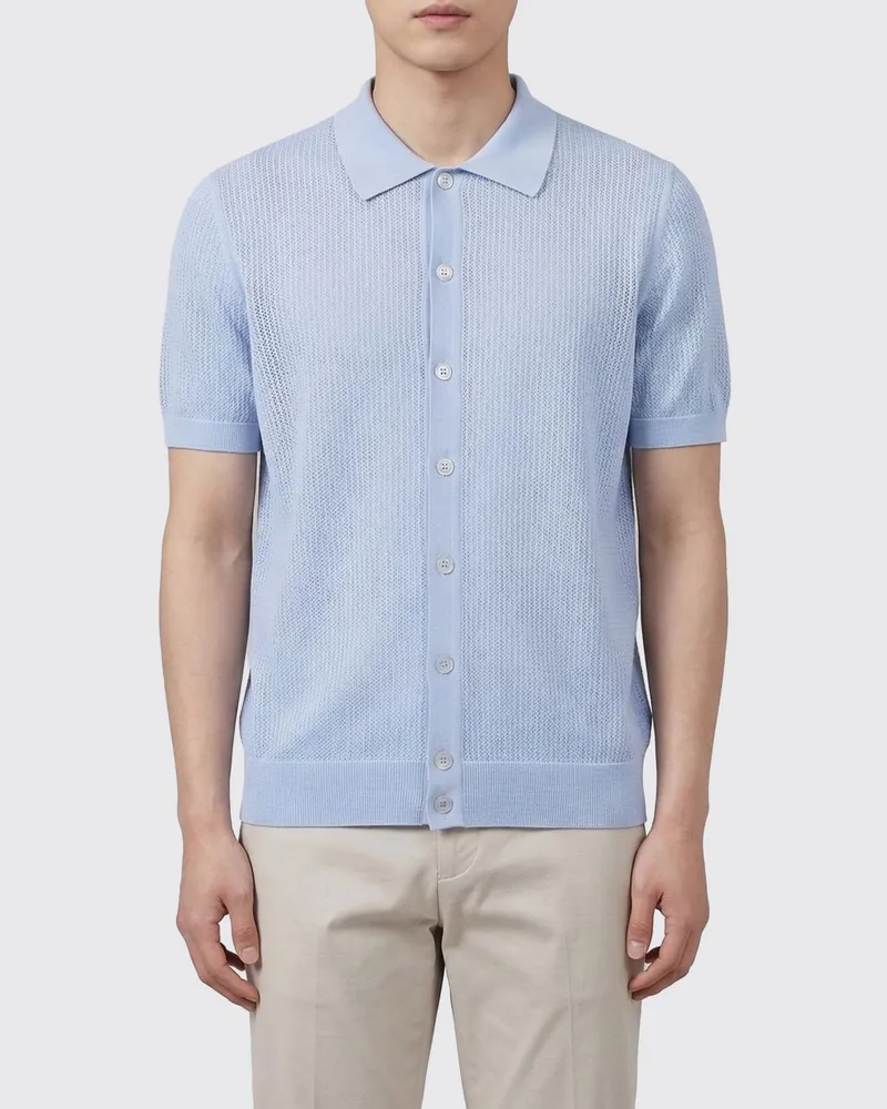 Tagliatore Hemd herren Blau