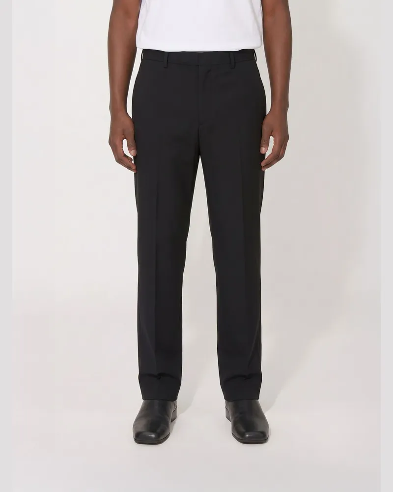 Gucci Maßgeschneiderte Wollhose Schwarz