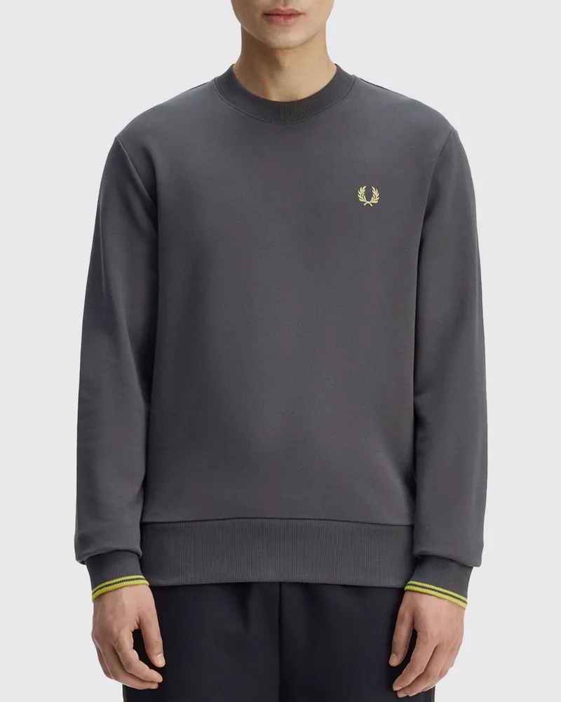 Fred Perry Pullover herren Charcoal