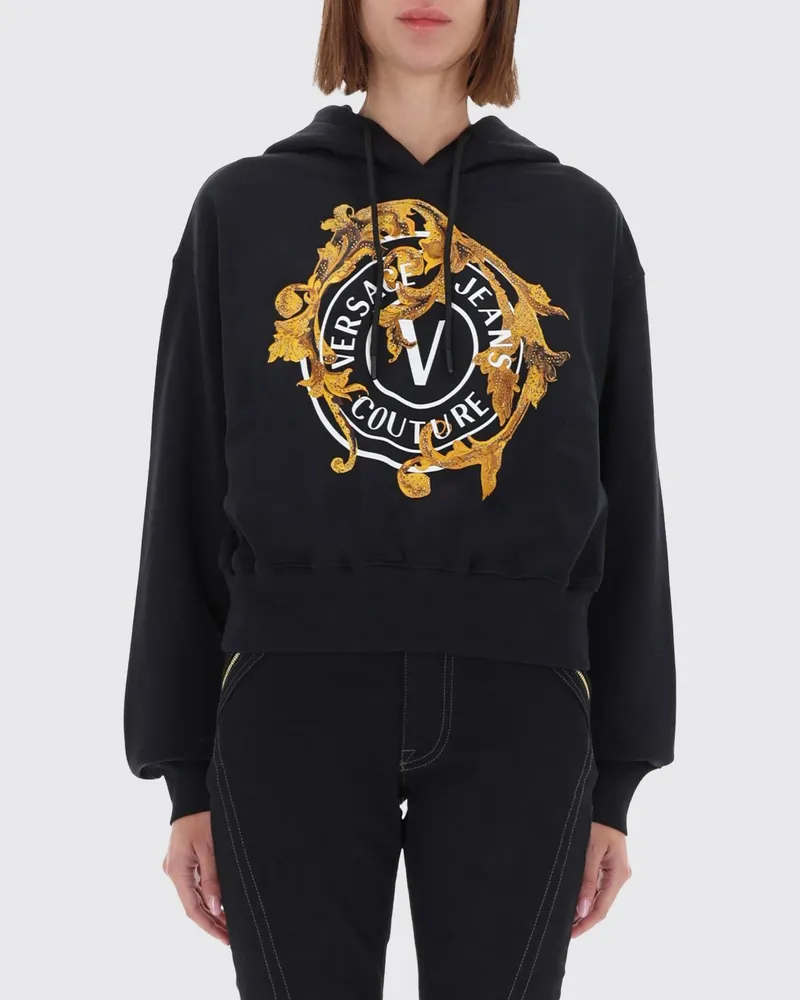 Versace Jeans Sweatshirt damen Schwarz