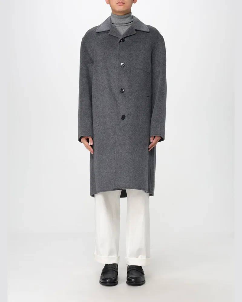 AMI Paris Mantel herren Grau
