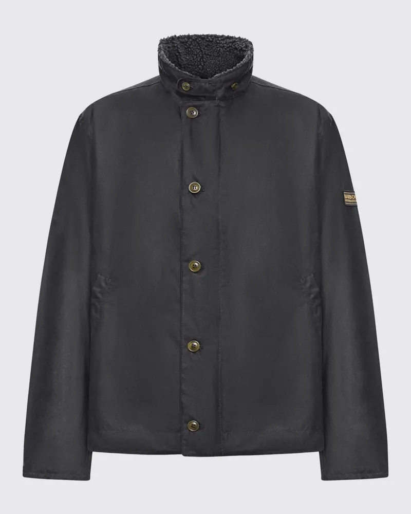 Barbour Mantel herren Schwarz