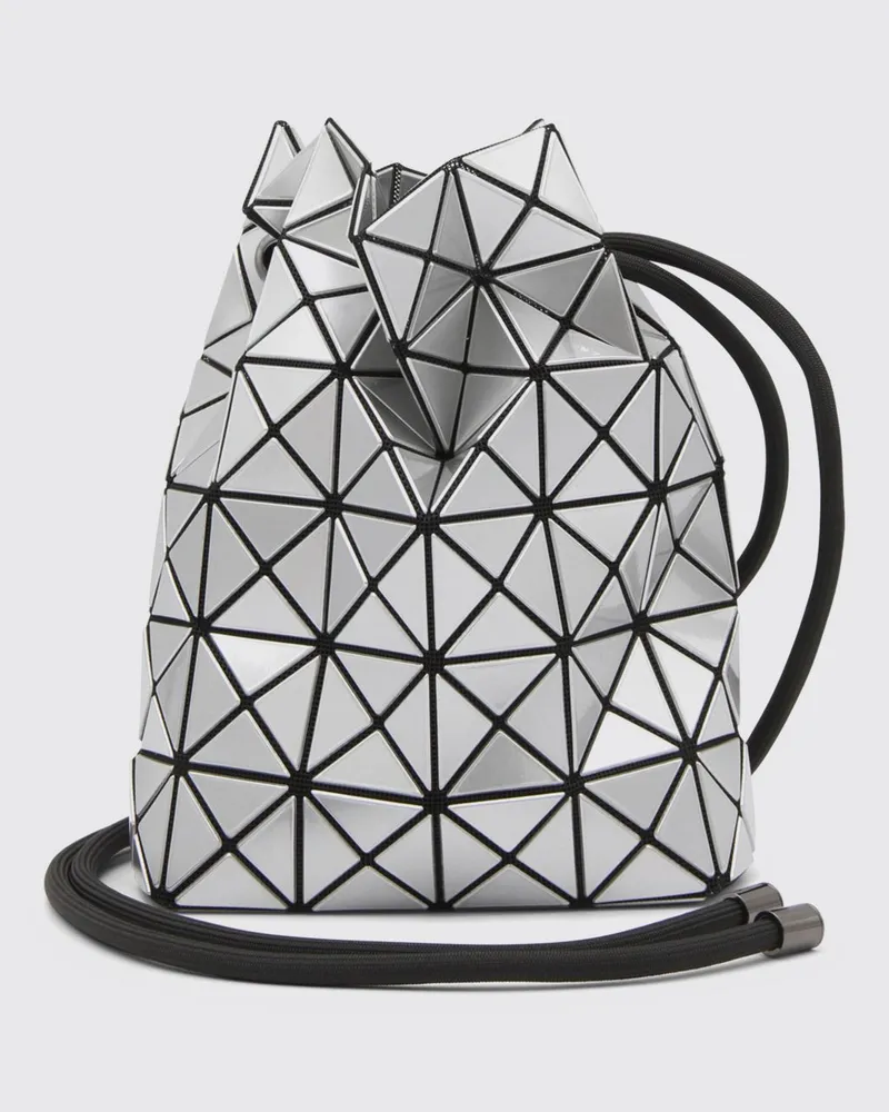 Issey Miyake Schultertasche damen Silber