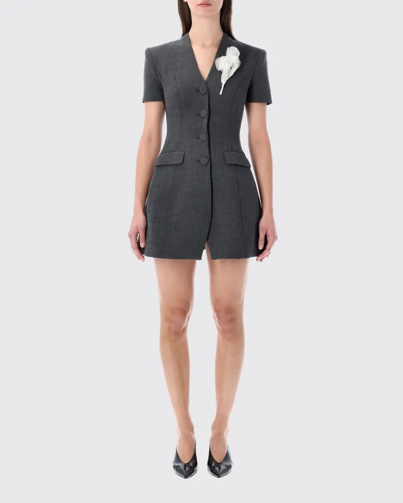 Self-Portrait Kleid damen Grau