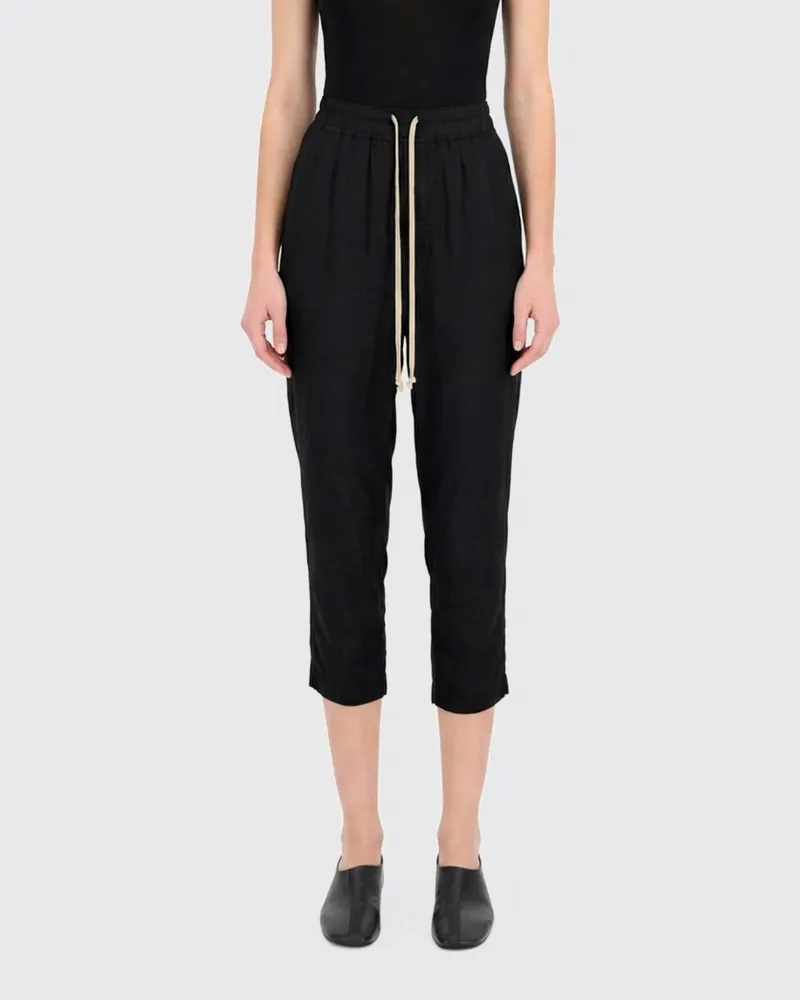 Rick Owens Hose damen Schwarz