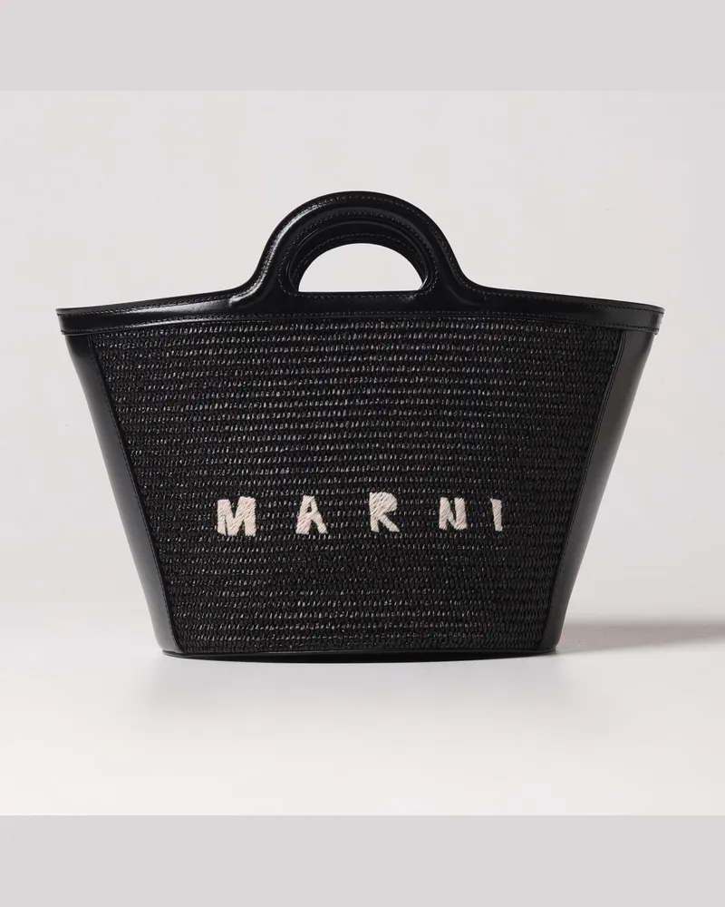 Marni Schultertasche damen Schwarz