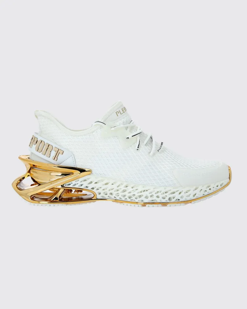 Philipp Plein Thunder Force Gen.X-01 Mesh Low-Top-Sneaker Philipp Plein Weiss