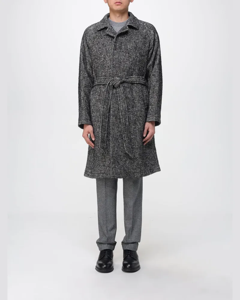 Tagliatore Mantel herren Schwarz