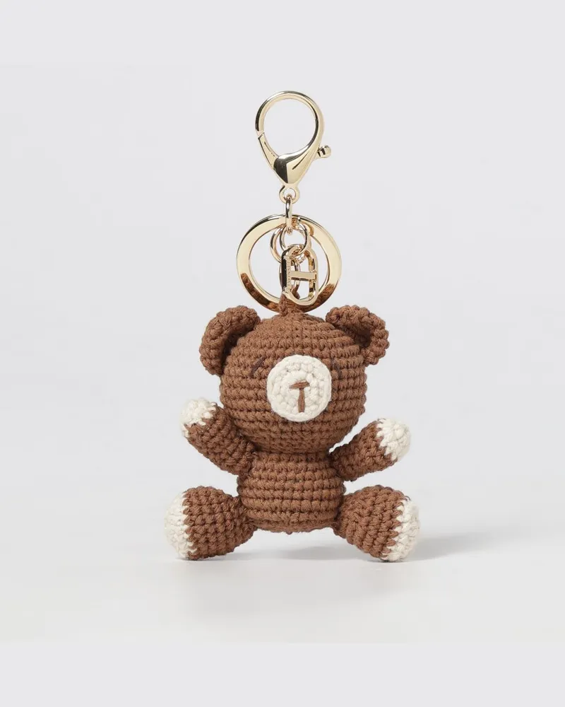 Twin-Set Schlüsselanhänger damen Braun