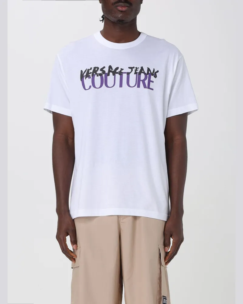 Versace Jeans T-shirt herren Weiß