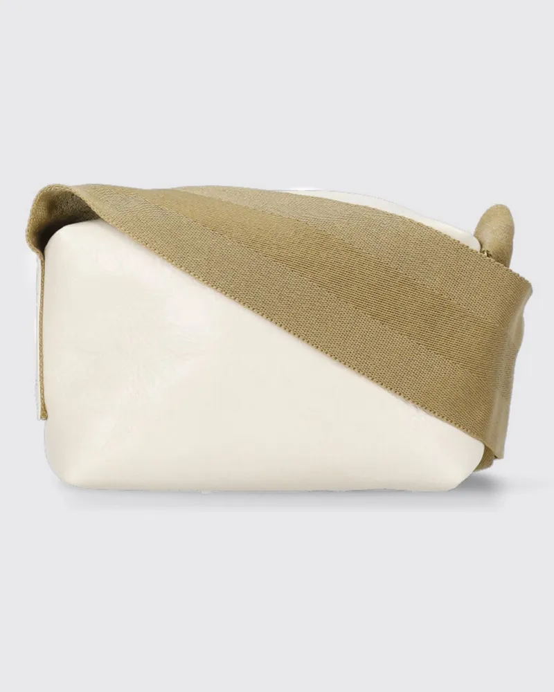 Uma Wang Schultertasche damen Cream