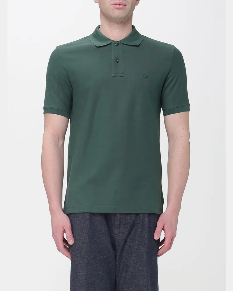 Emporio Armani Polo herren Grün