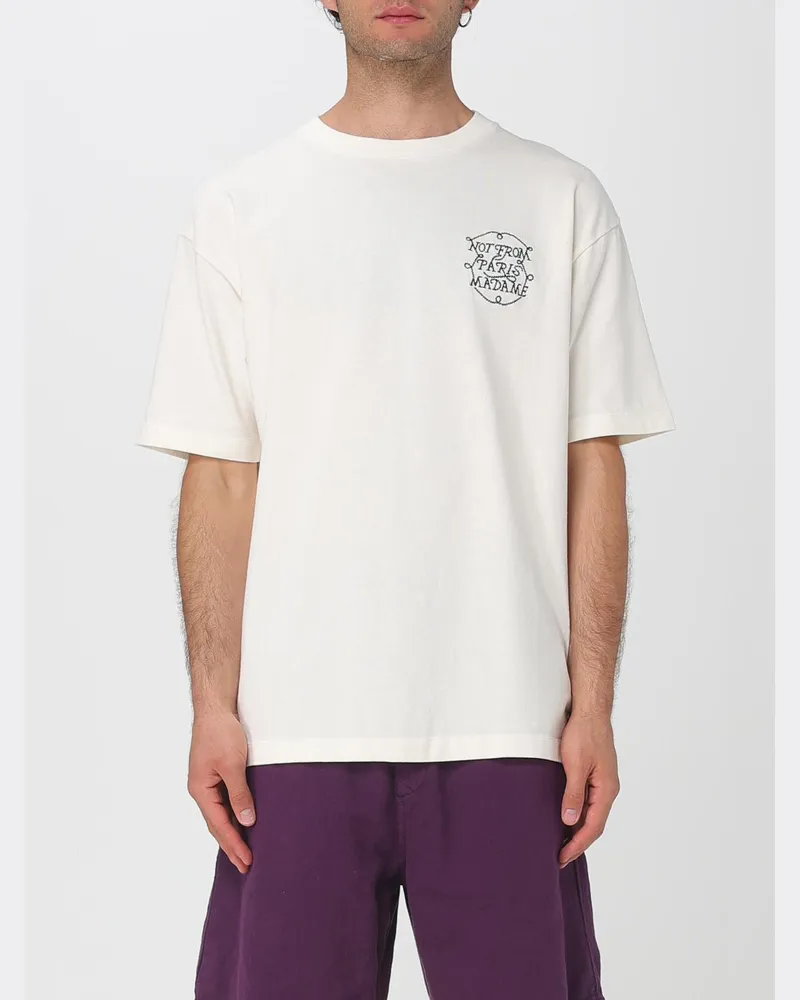 Drôle de Monsieur T-shirt herren Weiß