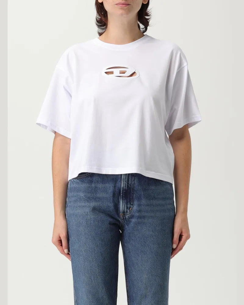 Diesel T-shirt damen Weiß