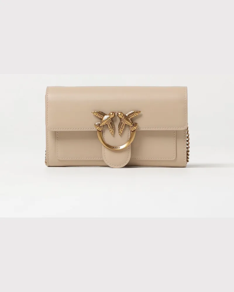 Pinko Geldbeutel damen Beige